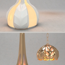 Floor lamp and Ceiling light