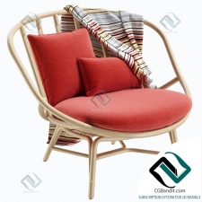 Кресло armchair Expormim Armadillo