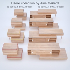 Lisere furniture collection by Julie Gaillard