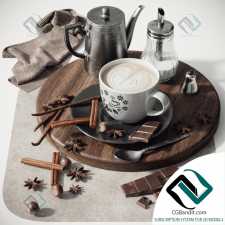 Еда и напитки Food and drink Coffee set 04