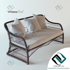 WIntonsTeak  ELAN LOVESEAT PR3