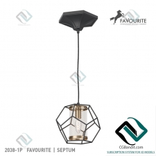 Подвесной светильник Hanging lamp Favourite 2038-1P
