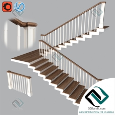 лестница классическая classic staircase 20