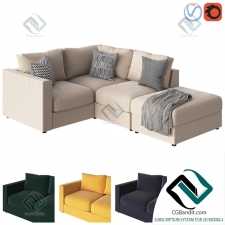 Диван Sofa Ikea Vimle Corner