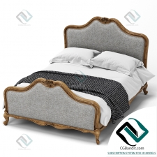 Кровать Bed LUXDECO Chic