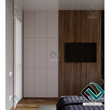 Mahogany bedroom, спальная комната