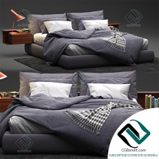 Кровать Bed Newbridge Flexform