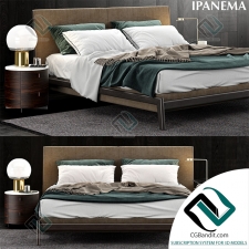 Кровать Bed Poliform Ipanema
