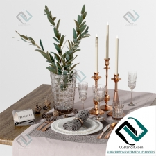 посуда dishes Table_Settings