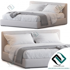 Кровать Bed STONE BY MERIDIANI