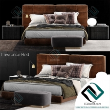Кровать Bed Minotti Lawrence