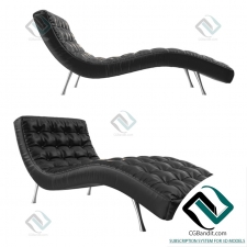 Кресло Armchair Leather Bench