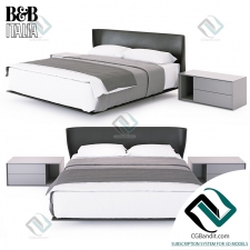 Кровать Bed B&B Italia ALYS 02