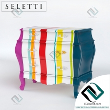 Комоды Chest of drawers Seletti Trip 3 Drawers