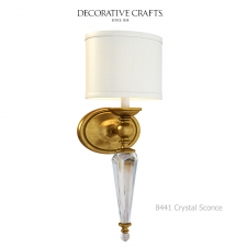 Geneva Crystal Sconce