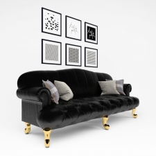 Black Sofa