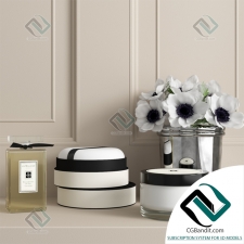 Декоративный набор Decor set with anemones