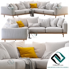 Диван Sofa Newport 3-Piece L-Shaped Sectional