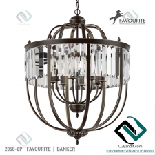 Подвесной светильник Hanging lamp Favourite 2058-8P