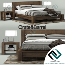 Кровать Bed Big Sur Collection Crate&Barrel