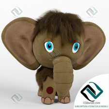 Игрушки Toys Baby mammoth