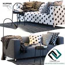 Диван Sofa KLIPPAN Ikea