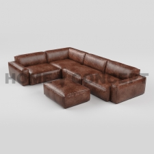 Большой угловой модульный диван Нирвана, Nirvana Sectional Group Large