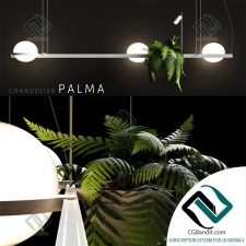 Подвесной светильник Hanging lamp Vibia Palma