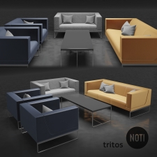 Noti trinos armchair sofas table