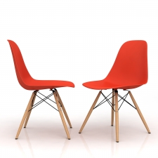 Vitra Eames Plastic Side Chair DSW