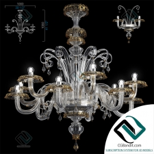 Подвесной светильник Chandelier Barovier&Toso Rabat