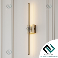 Бра Sconce Gallatin Dimmable Gold and Silver Wall
