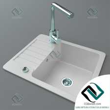 мойка белая white sink