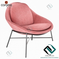 Кресло armchair Comforty Oyster