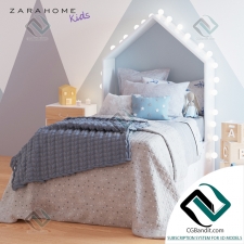 Детская кровать Children's bed Zara Home linen 023