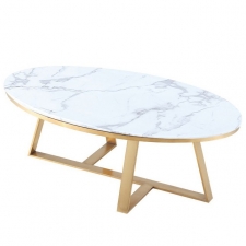 Кофейный стол Marble Oval Table 