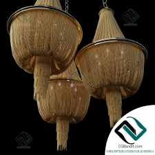 Подвесной светильник Hanging lamp Eichholtz Martinez L Chandelier