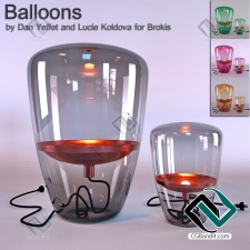 Balloons by Dan Yeffet and Lucie Koldova for Brokis