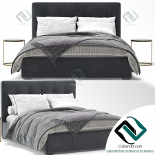 Кровать Bed Bardó Meridiani