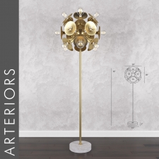 Arteriors keegan floor lamp