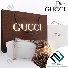 Декоративный набор Decor set Dior gucci