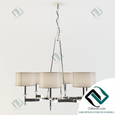 Люстра Pembroke 6-Light Chandelier in Polished Nickel