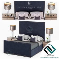 Кровать Bed HOLLAND The Sofa & Chair Company Luxury