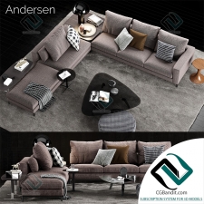 Диван Sofa Minotti Andersen 14