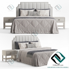 Кровать Bed Princeton Step Rectangular Upholstered