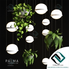 Подвесной светильник Hanging lamp Vibia Palma