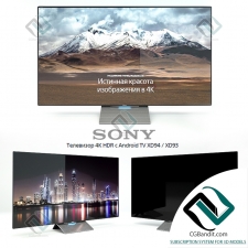 Электроника Electronics TV Sony 4K HDR