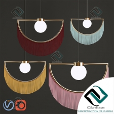 Подвесной светильник Hanging lamp Houtique&Masquespacio Wink