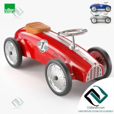Игрушки Toys Red racing car