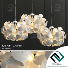 Подвесной светильник Hanging lamp Leaf white